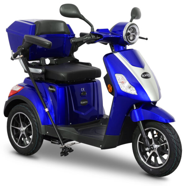 Rolektro E-Trike 25 V.2 Blei-Gel 3-Rad Elektroroller Blau