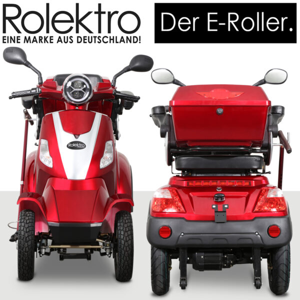 Rolektro E-Quad, 25 V.2 Rot
