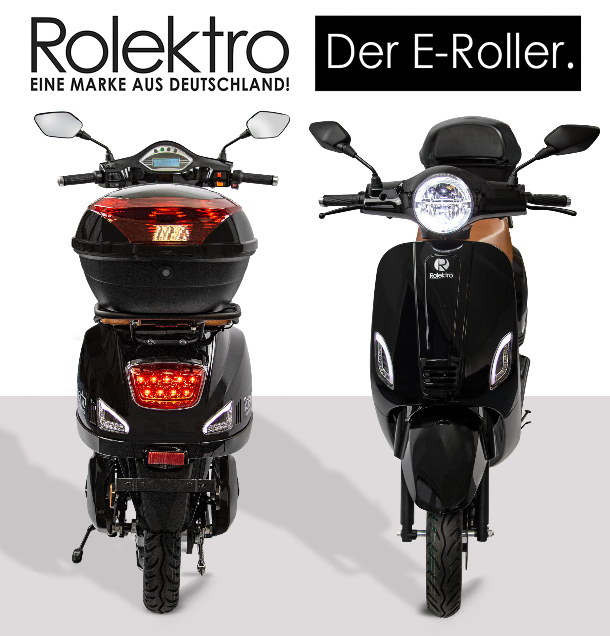 Rolektro E-SCooTER / E-Mofa / ElektroRoller E-Joy 45 – BE-SCooTER