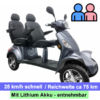 Elektro Seniorenmobil für zwei Personen